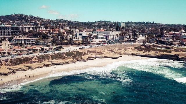 La Jolla, one of the top locations in San Diego for opening a retail store